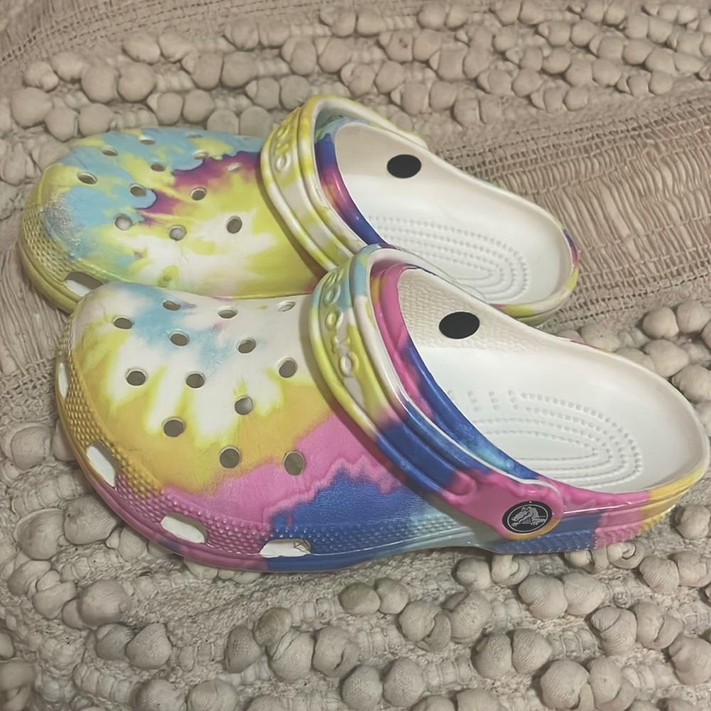 Pastel Tie-Dye Original Crocs Clog